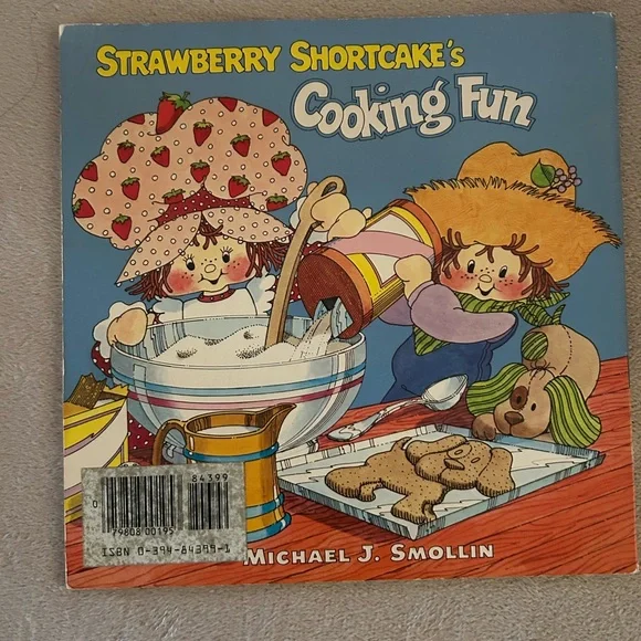 Vintage 1980 Strawberry Shortcakes Cooking Fun Book by Michael J. Smollin - Picture 2 of 7